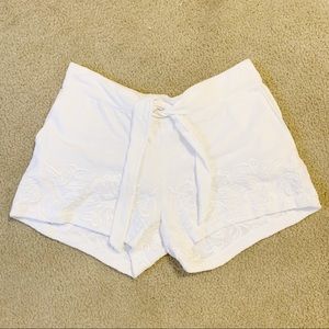 Florabella white shorts